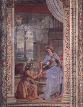  Florence Canvas - Annunciation Renaissance Florence Domenico Ghirlandaio